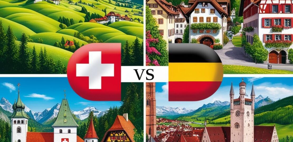 bild zum thema vergleich Schweiz Deutschland